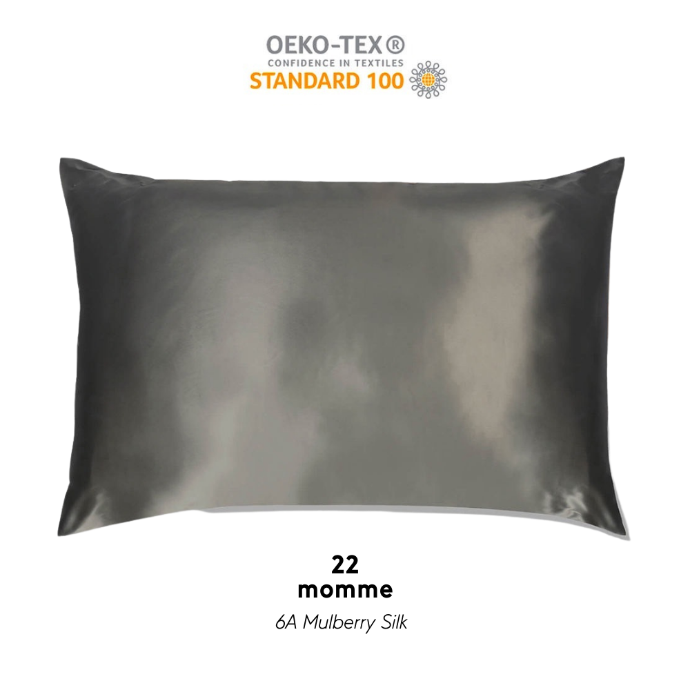 22 Momme Mulberry Silk Pillowcase - Navy