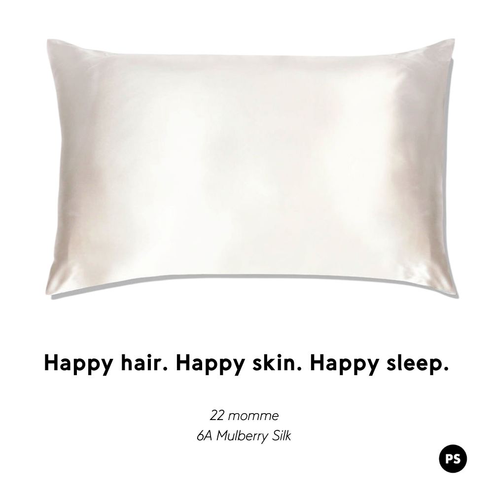 22 Momme Mulberry Silk Pillowcase - Silver