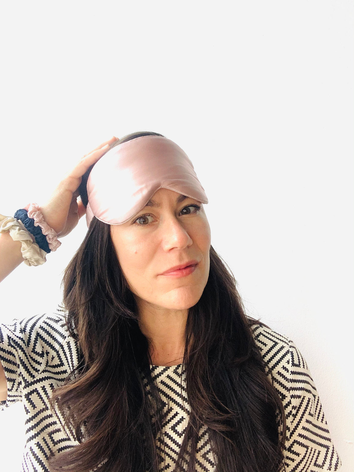 Mulberry Silk Sleep Mask - Silver